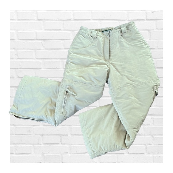 L L Bean Snow Board Pants Kids Unisex Size 10 Kids Ski EUC Ski Pants Thinsulate - Picture 1 of 12